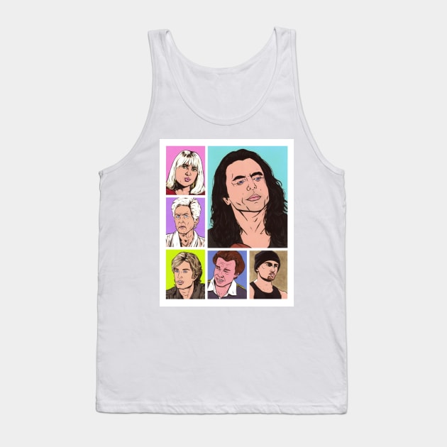 Turddemon Movie Collage Tank Top by turddemon